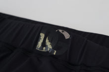Load image into Gallery viewer, Dolce & Gabbana Black Nylon Slim Fit Stretch Pants