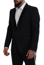 Load image into Gallery viewer, Dolce & Gabbana Elegant Black Silk-Lined Evening Blazer