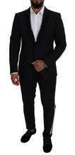 Load image into Gallery viewer, Dolce & Gabbana Elegant Black Silk-Lined Evening Blazer