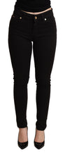Load image into Gallery viewer, Dolce & Gabbana Elegant Mid-Waist Skinny Black Jeans
