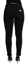 Load image into Gallery viewer, Dolce & Gabbana Elegant Mid-Waist Skinny Black Jeans