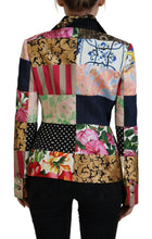 Load image into Gallery viewer, Dolce & Gabbana Elegant Multicolor Patchwork Blazer