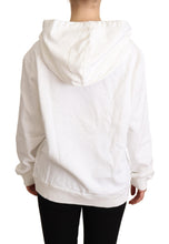 Load image into Gallery viewer, Dolce & Gabbana White L'Amore Motive Hooded Sweater