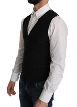 Load image into Gallery viewer, Dolce & Gabbana Sleek Black Wool Blend Formal Vest