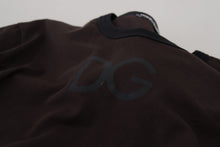 Load image into Gallery viewer, Dolce & Gabbana Elegant Brown Crewneck Cotton Sweater
