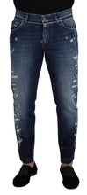 Load image into Gallery viewer, Dolce & Gabbana Elegant Blue Wash Regular Fit Jeans
