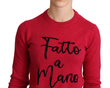 Load image into Gallery viewer, Dolce & Gabbana Chic Pink Cashmere Blend Crewneck Pullover