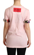Load image into Gallery viewer, Dolce & Gabbana Elegant Floral Rose Applique T-Shirt