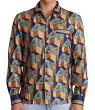 Load image into Gallery viewer, Dolce & Gabbana Elegant Silk Casual Shirt with DG Logo