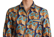 Load image into Gallery viewer, Dolce & Gabbana Elegant Silk Casual Shirt with DG Logo