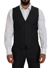 Load image into Gallery viewer, Dolce & Gabbana Elegant Gray Martini Three-Piece Wool Silk Suit