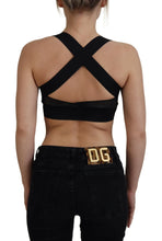 Load image into Gallery viewer, Dolce & Gabbana Elegant Cropped Top with Front Zipper