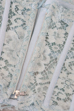 Load image into Gallery viewer, Dolce & Gabbana Elegant Lace-Trimmed Strapless Cropped Top