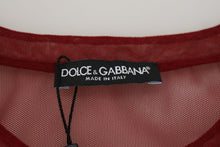 Load image into Gallery viewer, Dolce & Gabbana Maroon Mini Shift Dress - Italian Elegance