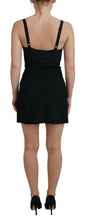 Load image into Gallery viewer, Dolce & Gabbana Elegant Black Sheath A-Line Mini Dress