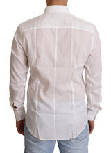 Load image into Gallery viewer, Dolce & Gabbana Elegant White Slim Fit Martini Dress Shirt