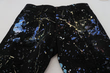 Load image into Gallery viewer, Dolce & Gabbana Exquisite Color Splash Print Denim Pants
