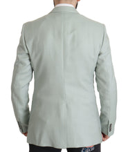 Load image into Gallery viewer, Dolce & Gabbana Elegant Mint Green Silk-Cashmere Blazer