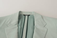 Load image into Gallery viewer, Dolce & Gabbana Elegant Mint Green Silk-Cashmere Blazer