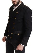 Load image into Gallery viewer, Dolce & Gabbana Elegant Black Double Breasted Jacket
