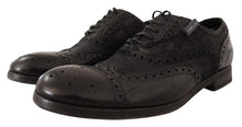 Load image into Gallery viewer, Dolce & Gabbana Exotic Leather Brogue Derby Dress Shoes