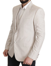 Load image into Gallery viewer, Dolce & Gabbana Elegant Light Gray Silk Blend Suit Jacket Set