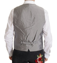 Load image into Gallery viewer, Dolce & Gabbana Elegant Light Gray Silk Blend Suit Jacket Set