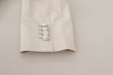 Load image into Gallery viewer, Dolce & Gabbana Elegant Light Gray Silk Blend Suit Jacket Set