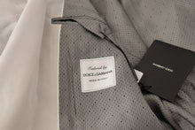 Load image into Gallery viewer, Dolce & Gabbana Elegant Light Gray Silk Blend Suit Jacket Set