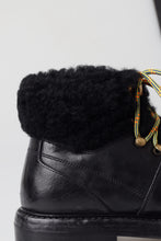 Load image into Gallery viewer, Dolce & Gabbana Elegant Shearling Style Men's Leather Boots