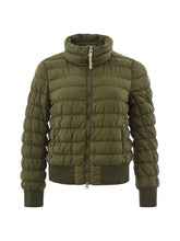 Load image into Gallery viewer, Woolrich Elegant Green Quilted Bomber Jacket