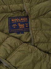 Load image into Gallery viewer, Woolrich Elegant Green Quilted Bomber Jacket
