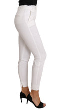 Load image into Gallery viewer, Dolce & Gabbana Chic White Slim Dress Pants
