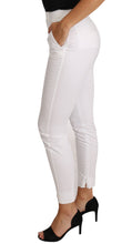 Load image into Gallery viewer, Dolce & Gabbana Chic White Slim Dress Pants