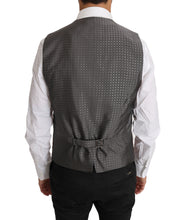Load image into Gallery viewer, Dolce & Gabbana Sleek Bronze & Gray Formal Vest Slim Fit