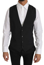 Load image into Gallery viewer, Dolce & Gabbana Elegant Slim Fit Gray Wool Vest