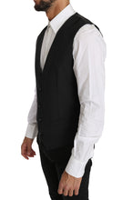 Load image into Gallery viewer, Dolce & Gabbana Elegant Slim Fit Gray Wool Vest