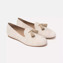 Load image into Gallery viewer, Charles Philip Elegant Denim Moccasins Unisex Footwear
