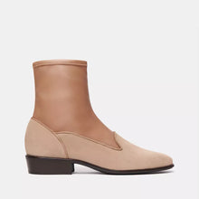 Load image into Gallery viewer, Charles Philip Elegant Suede Ankle Boots in Beige