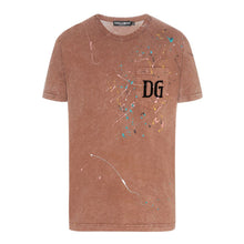 Load image into Gallery viewer, Dolce & Gabbana Embroidered Cotton Splatter Tee