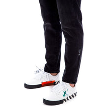 Load image into Gallery viewer, Off-White Slim Fit Black Cotton Jeans with Logo Print