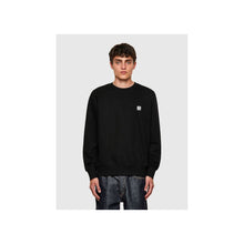 Load image into Gallery viewer, Diesel Sleek Black Cotton Blend Sweatshirt