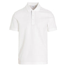 Load image into Gallery viewer, Burberry Elegant White Pique Cotton Polo Shirt