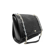 Load image into Gallery viewer, Cavalli Class Elegant Perforated Calfskin Shoulder Bag