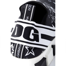 Load image into Gallery viewer, Dolce & Gabbana Stellar Stretch Sneakers in Monochrome