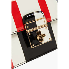 Load image into Gallery viewer, Dolce & Gabbana Elegant White Patent Leather Crossbody Bag