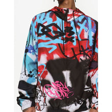 Load image into Gallery viewer, Dolce & Gabbana Graffiti-Inspired Nylon Hooded Jacket