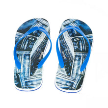 Load image into Gallery viewer, Just Cavalli Trendy Light Blue Flip Flops for Men