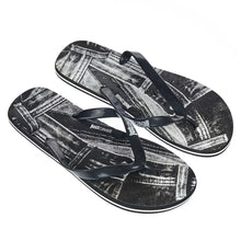 Load image into Gallery viewer, Just Cavalli Sleek Black Logo Flip Flops for Men