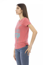Load image into Gallery viewer, Trussardi Action Chic Pink Short Sleeve Round Neck Tee
